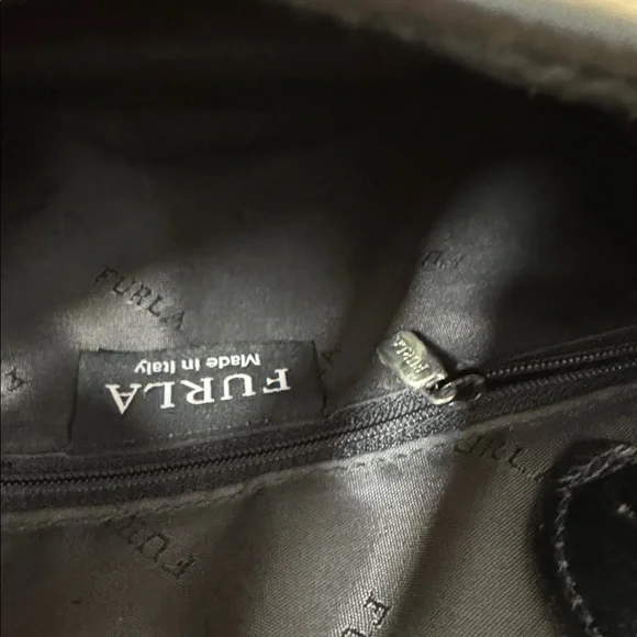Furla Black Tote Bag made in Italy - Picture 10 of 10